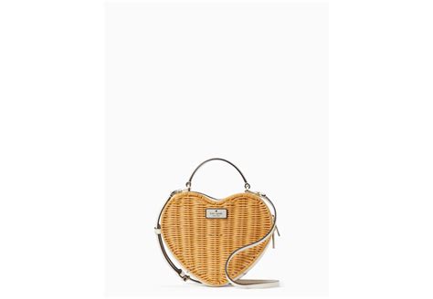 kate spade heart bag dupe|kate spade wicker heart bag.